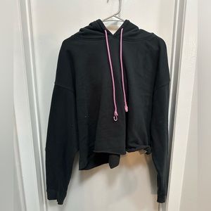 Target cropped hoodie